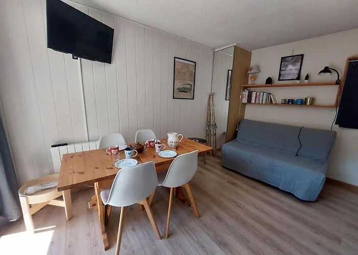 Moderne Au Pied Des Pistes, 4 Personnes, - Fr-1-516-210 Ле дез Альп